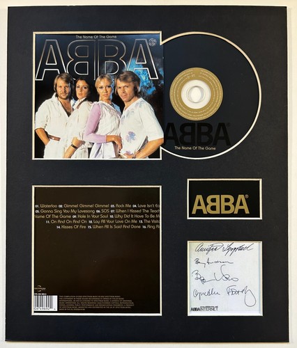 Abba signed autographed - -,