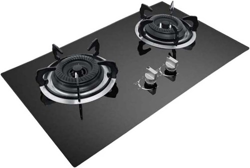 Burner gas cooktop with - burner,