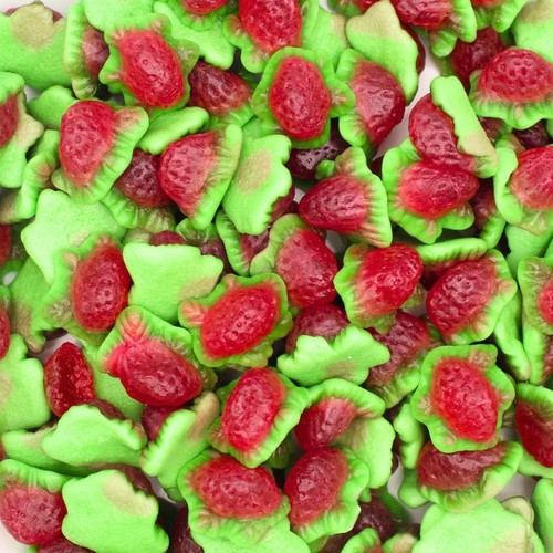 Jelly filled strawberries - jelly,