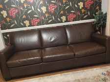 Next Leather Sofa 3 Seater