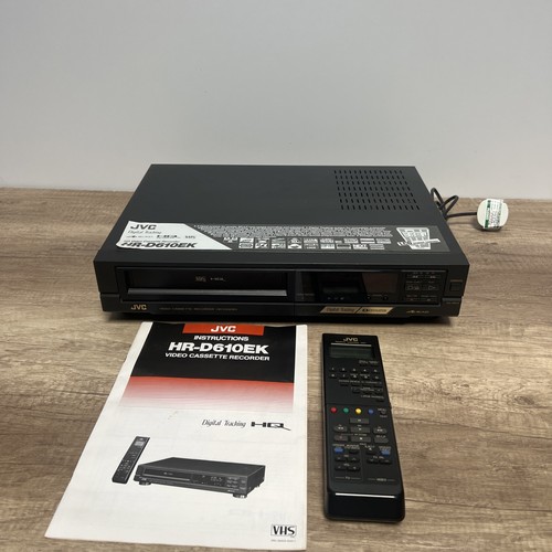 Jvc d610ek video - hr-d610ek, cassette