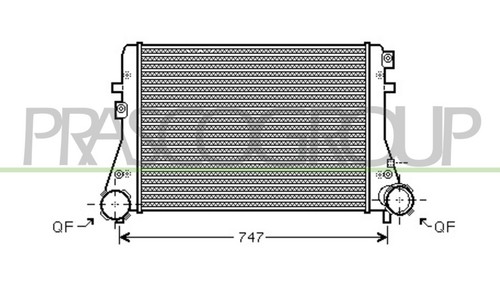 Fits seat leon intercooler - fits,