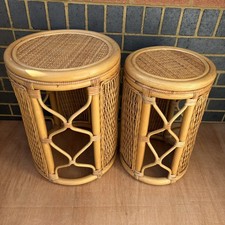 Set Of 2 Vintage Natural