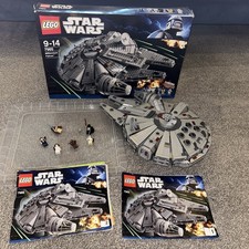 LEGO 7965 Millennium Falcon Star Wars with box and instructions, 99%+ complete