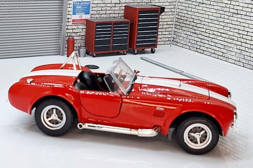 Shelby cobra 427sc red - shelby,