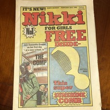 Nikki For Girls Comic Vintage