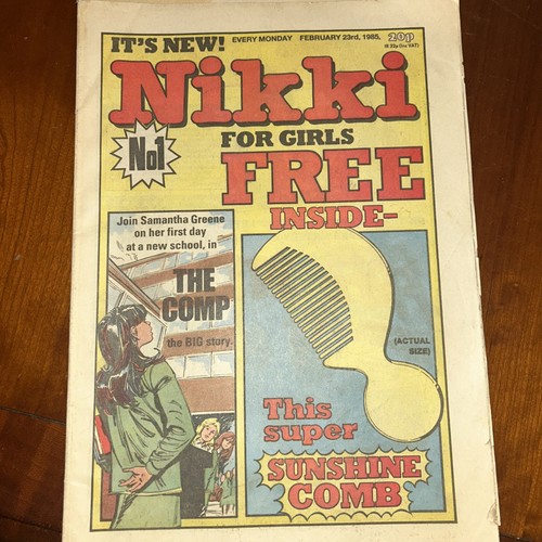 Nikki for girls comic - comic, vintage