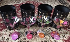 Lolita Hand Painted Martini