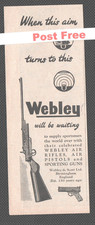 WEBLEY  AIR  PISTOLS & RIFLES