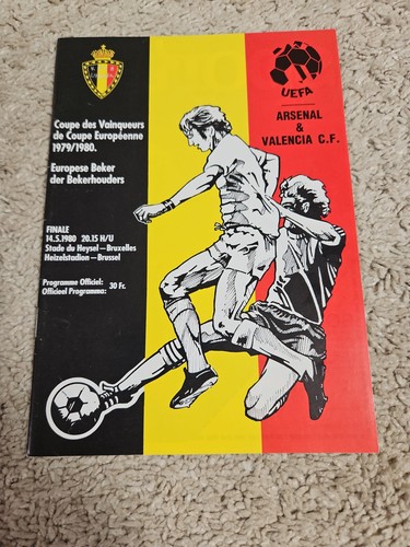 Arsenal valencia 1980 - arsenal,