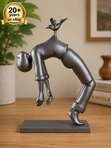 Abstract yoga figure - figure, sculpture