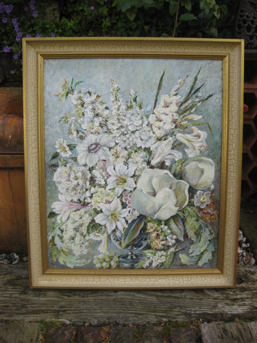 Large still life oil - still, canvas