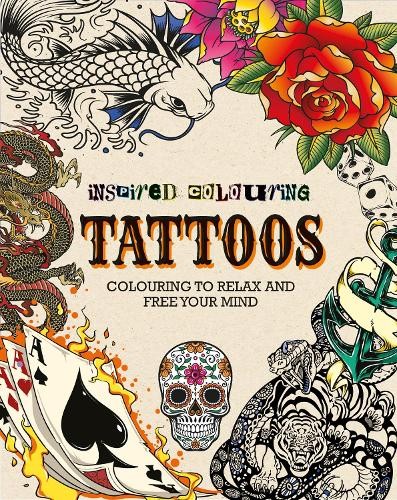 Adult colouring tattoos - colouring,