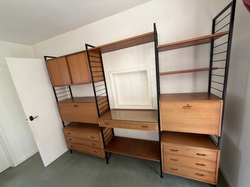 Staples teak ladderax wall - teak,