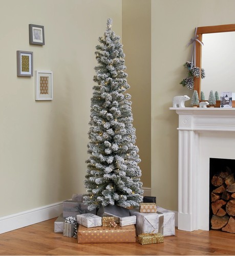 Habitat 6ft pre lit snow - 6ft,
