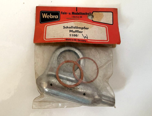 Webra 1100 muffler silencer - muffler,