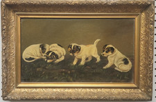 Antique Victorian Oil Painting