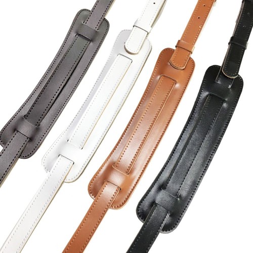 Leather guitar crossbody strap - guitar,