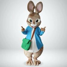 Hire! Easter Bunny Peter Rabbit Lookalike Costume Mascot Fancy Dress Delivery UK