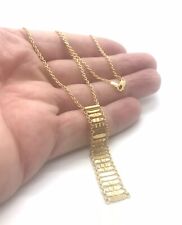 9ct GOLD FANCY PENDANT NECKLACE 375 LADIES EVENING WEAR BRAND NEW