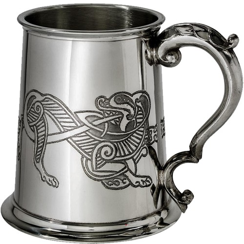 Pint pewter tankard celtic - pint,