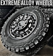 16" Black AT1 Alloy Wheels Fits Nissan Primastar 5x118 Vans + BG Goodrich Tyres