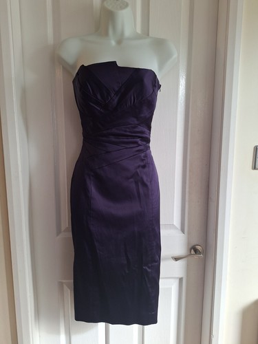 Karen millen strapless satin - millen,