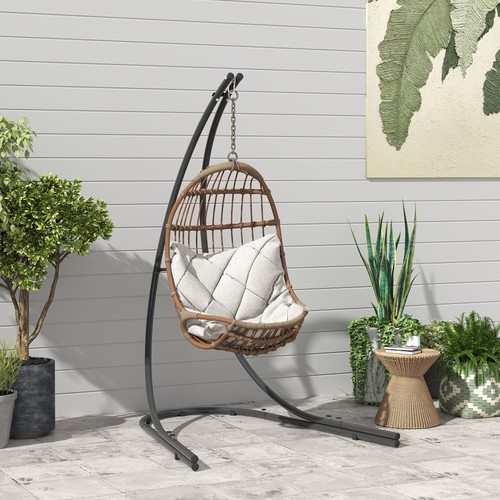 Hammock chair stand with extra - chair,