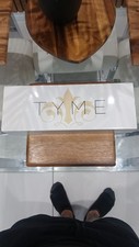 TYME Iron Hair Styling Tool - Hair Curler / Straightener In Box - Good Condition