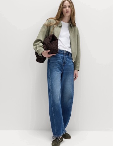 Indigo barrel leg - indigo, jeans