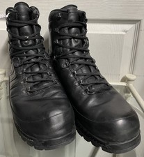 Meindl German Army Issue Black Gore-Tex Mountain Combat Boots 10.5 UK MDG410.5