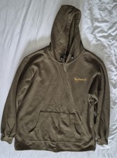 Wychwood Carp Fishing Hoody Large Green Excellent Condition