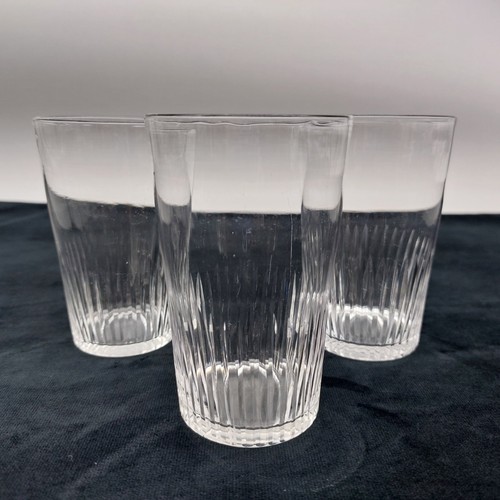 Cut crystal tumblers - tumblers, highball