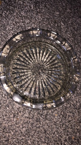 Glass ashtray - ashtray,