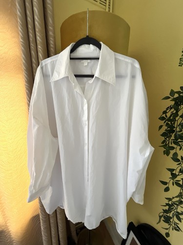 Cos white long - cos, shirt
