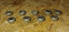 LOT of 9 Original 1960s EKO RANGER Acoustic Guitar Metal GROMMETS FERRULES