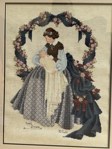 Vintage lavender and - lavender, lace