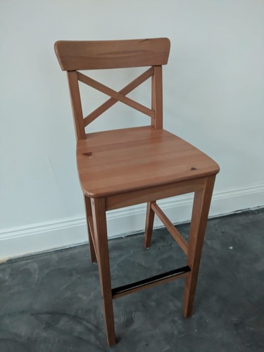 Ikea ingolf bar stools - 4,