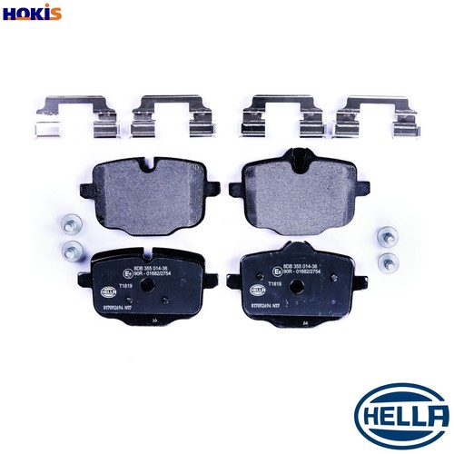 Brake pad set - pad, disc