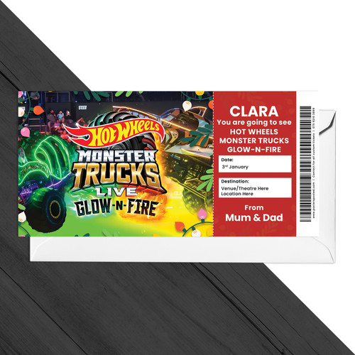 Hot wheels monster - wheels, glow