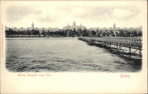 Antique postcard netley - antique,