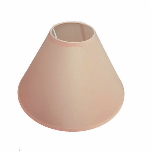 Cotton fabric coolie lampshade - cotton,