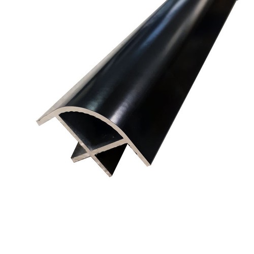 2000mm black aluminium small - 2000mm,