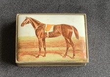 Rare Antique 925 Silver Enamel