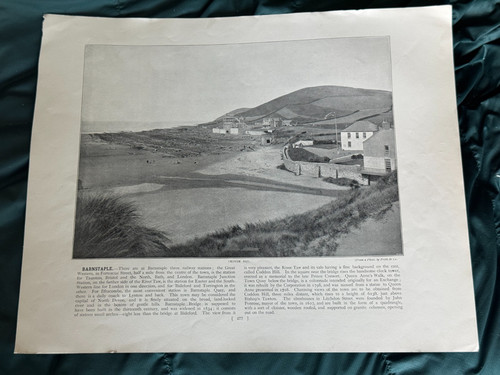 1890 barnstaple view - 1890's,,
