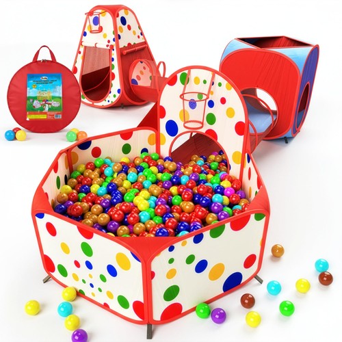 Kids play tent 5pc crawl - tent,