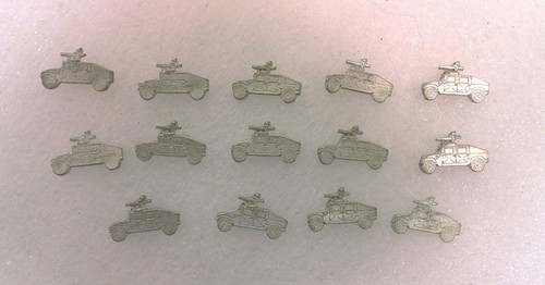 Lot pewter lapel pins - of,