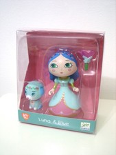 Djeco Arty Toys 'Luna & Blue' Princess & Dog Doll Figure Toy