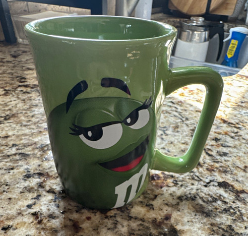 Green character ceramic - green,