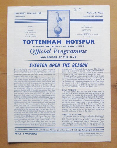 Tottenham hotspur everton - tottenham,